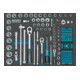 HAZET Module d'outils 3/3 Clés à douille 163-513/122N
