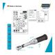 HAZET Momentsleutel 6106-1CTCAL 1-6 Nm 1/4"