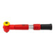 HAZET Momentsleutel, geïsoleerd, Nm min-max: 5 - 25 Nm, tolerantie: 4%, vierkant massief 10 mm (3/8 inch), 5109KV