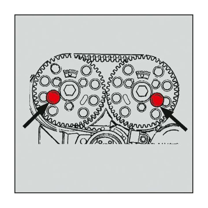 HAZET Motoreinstell-Werkzeug AUDI, VW, SEAT, ŠKODA 2588/19 Anzahl Werkzeuge: 19