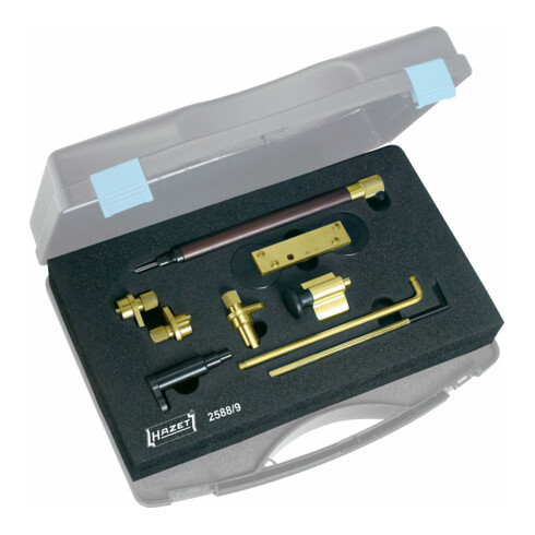 HAZET Motoreinstell-Werkzeug AUDI, VW, SEAT, ŠKODA 2588/9 Anzahl Werkzeuge: 9