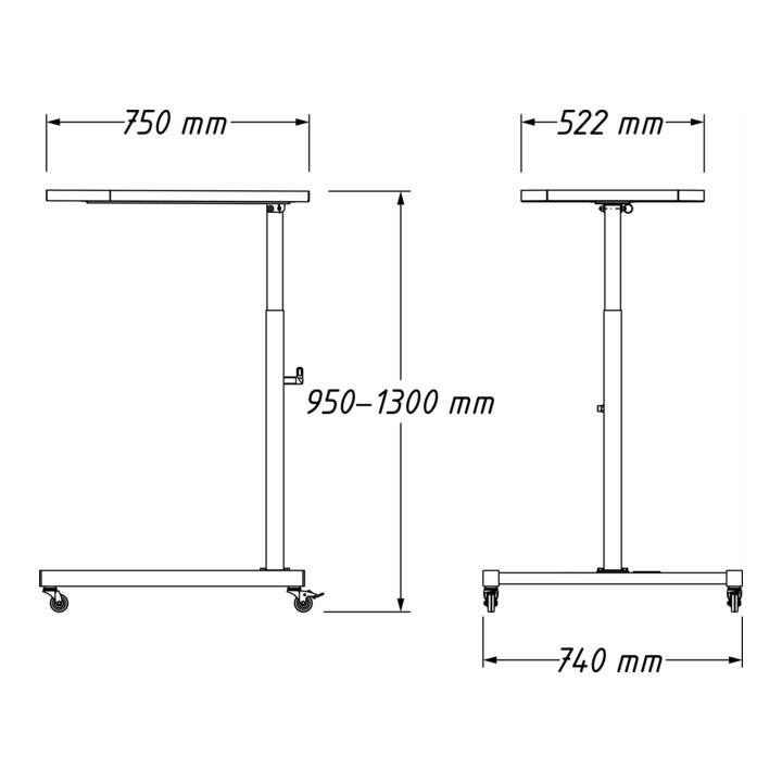 HAZET Multitafelassistent 167T