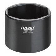 HAZET NKW Achsmutter-Steckschlüssel 4937-120 Vierkant hohl 20 mm (3/4 Zoll)-1