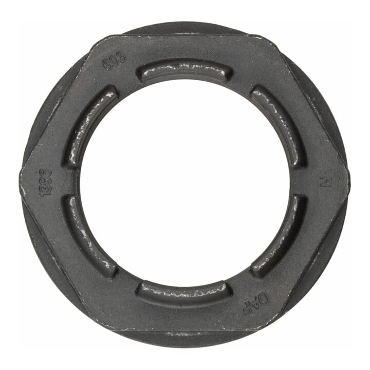 HAZET Nkw Achsmutter-Steckschlüssel 4937-S80 Vierkant hohl 20 mm (3/4 Zoll) Außen-Sechskant Profil 80