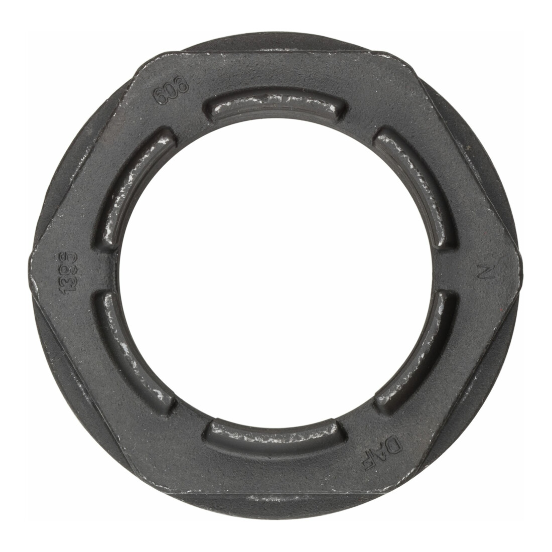 HAZET Nkw Achsmutter-Steckschlüssel 4937-S80 Vierkant hohl 20 mm (3/4 Zoll) Außen-Sechskant Profil 80