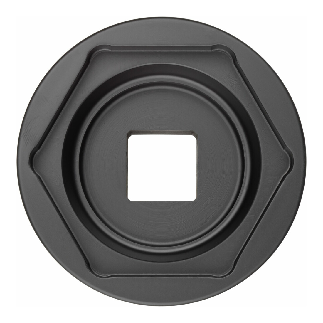 HAZET Nkw Achsmutter-Steckschlüssel 4937-S80 Vierkant hohl 20 mm (3/4 Zoll) Außen-Sechskant Profil 80