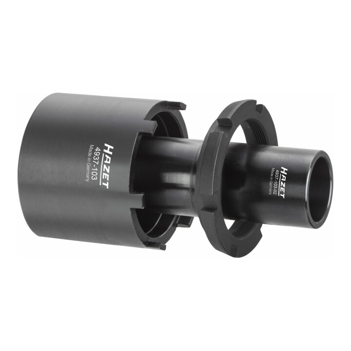 HAZET Nkw Zapfenschlüssel-Satz 4937-103/3 Vierkant hohl 20 mm (3/4 Zoll) Anzahl Werkzeuge: 3