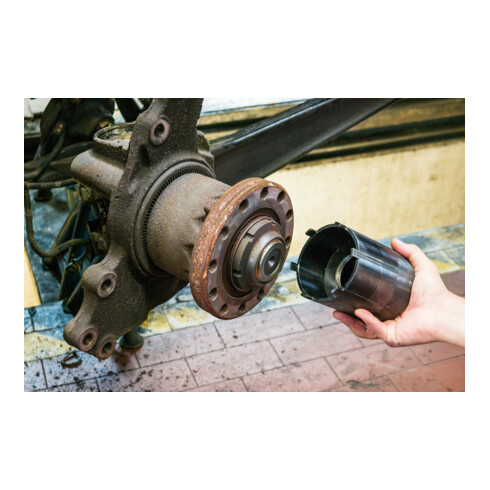 HAZET Nkw Zapfenschlüssel-Satz 4937-87/3 Vierkant hohl 20 mm (3/4 Zoll) Anzahl Werkzeuge: 3