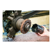 HAZET Nkw Zapfenschlüssel-Satz 4937-87/3 Vierkant hohl 20 mm (3/4 Zoll) Anzahl Werkzeuge: 3-2