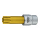 HAZET Nokkenasversteller TORX® dopsleutelbit ∙ met boring 2788-T100H ∙ Vierkant hol 12,5 mm (1/2 inch) ∙ Tamper resistant TORX®-profiel ∙ T100H-2