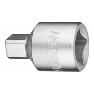 HAZET Öldienst-Schraubendreher-Steckschlüsseleinsatz 3702-1 Vierkant hohl 12,5 mm (1/2 Zoll) Innen-Vierkant Profil 10