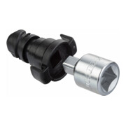 HAZET Öldienst-Schraubendreher-Steckschlüsseleinsatz 3702-1 Vierkant hohl 12,5 mm (1/2 Zoll) Innen-Vierkant Profil 10-3