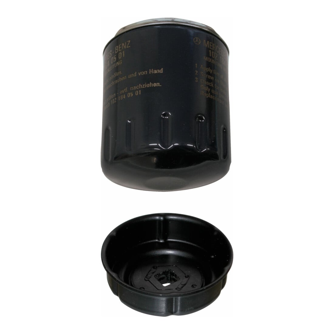 HAZET Ölfilter-Schlüssel 2169-76 Vierkant hohl 12,5 mm (1/2 Zoll) Rillenprofil