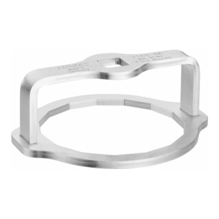 HAZET Ölfilter-Schlüssel 2169-8A Vierkant hohl 12,5 mm (1/2 Zoll) Außen-15-kant Profil