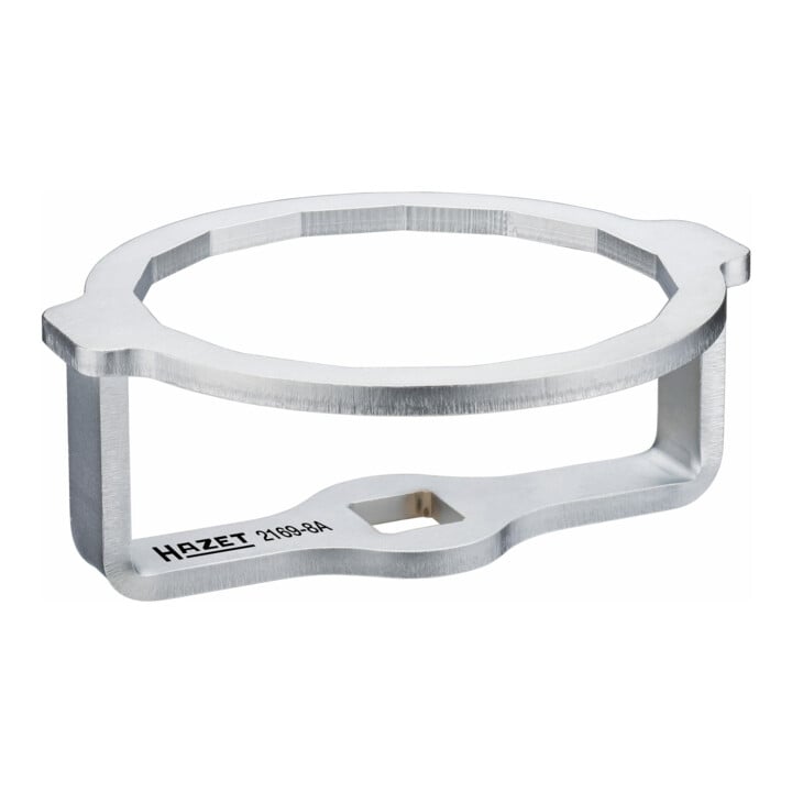 HAZET Ölfilter-Schlüssel 2169-8A Vierkant hohl 12,5 mm (1/2 Zoll) Außen-15-kant Profil