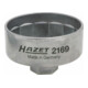 HAZET Ölfilter-Schlüssel 2169 Vierkant hohl 10 mm (3/8 Zoll) Außen-14-kant Profil-1