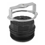 HAZET Ölfilter-Schlüssel, Vierkant hohl 12,5 mm (1/2 Zoll), Außen-14-kant Profil, 92 mm-4