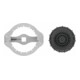 HAZET Ölfilter-Schlüssel, Vierkant hohl 12,5 mm (1/2 Zoll), Rillenprofil, 107 mm-2