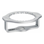 HAZET Ölfilter-Schlüssel, Vierkant hohl 12,5 mm (1/2 Zoll), Rillenprofil, 107 mm-2