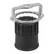 HAZET Ölfilter-Schlüssel, Vierkant hohl 12,5 mm (1/2 Zoll), Rillenprofil, 107 mm-5