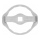 HAZET Oliefiltersleutel 2169-13 ∙ Vierkant hol 12,5 mm (1/2 inch) ∙ Buiten-14-kant-profiel ∙ 107 mm-5