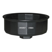 HAZET Oliefiltersleutel 2169-6 ∙ Vierkant hol 12,5 mm (1/2 inch) ∙ Buiten-16-kant-profiel ∙ 97 mm