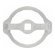 HAZET Oliefiltersleutel 2169-8A ∙ Vierkant hol 12,5 mm (1/2 inch) ∙ Buiten-15-kant-profiel ∙ 105 mm-5