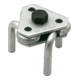 HAZET Oliefiltersleutel 2172 ∙ Vierkant hol 10 mm (3/8 inch) ∙ 65 – 115