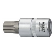 HAZET Olieservice-dopsleutelbit 2567-16 ∙ Vierkant hol 12,5 mm (1/2 inch) ∙ Binnenveeltandprofiel XZN met tap ∙ M16