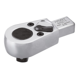 HAZET Omkeerbare ratel 6404-1 Vierkant verzonken 14 x 18 mm Vierkant massief 12,5 mm (1/2 inch)