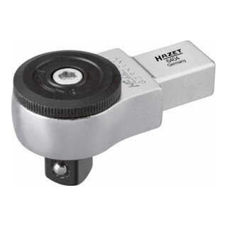 HAZET Omkeerbare ratel 6404 Vierkant verzonken 14 x 18 mm Vierkant massief 12,5 mm (1/2 inch)