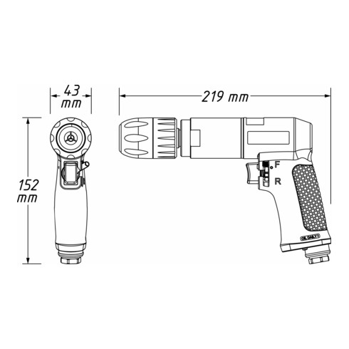 HAZET Perceuse 9030P-1
