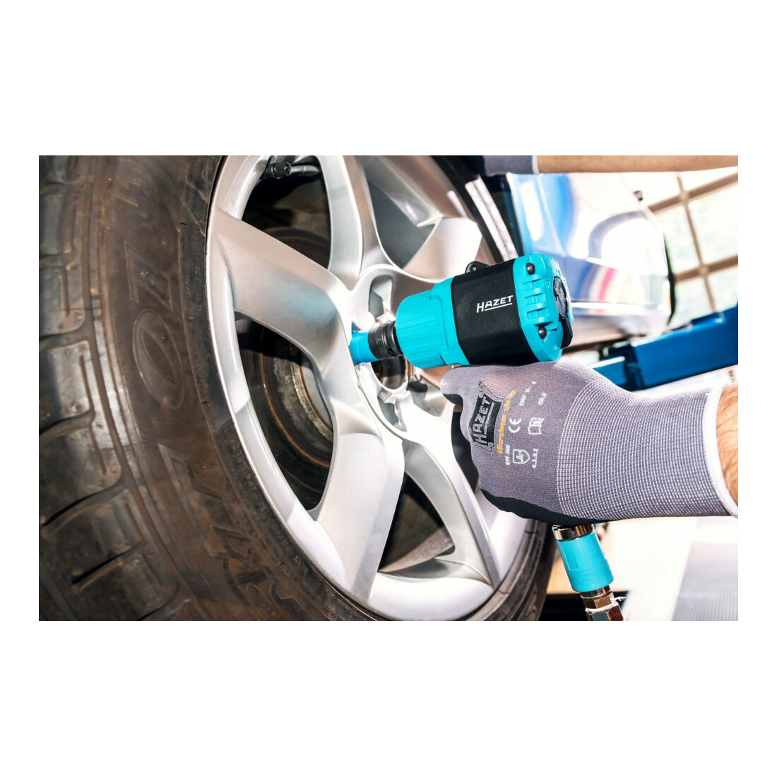 HAZET Perslucht-slagschroefmachine Twin Turbo, Type: 9012TT