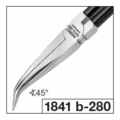HAZET Pinze a becchi mezzotondi 1841 L= 280mm