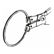HAZET Pinza per segmenti di pistone 790-3, 60 – 120-4