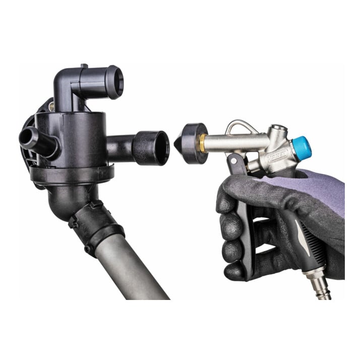 HAZET Pistolet à souffler Turbo 9040T-1, L x l x H : 150 mm x 42,5 mm x 96 mm