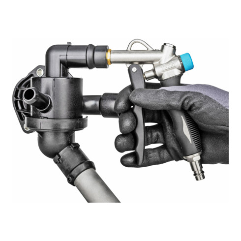 HAZET Pistolet à souffler Turbo 9040T-1, L x l x H : 150 mm x 42,5 mm x 96 mm