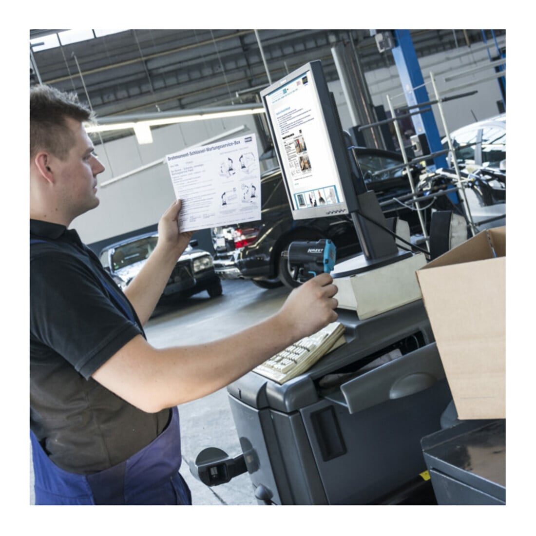 HAZET Pneumatik-Wartungsservice-Box SP2