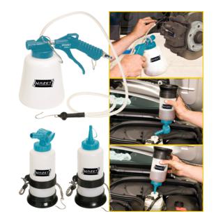 Hazet Pneumatischer Bremsen-Entlüftungs-Satz 4969-1/3 Bremsen