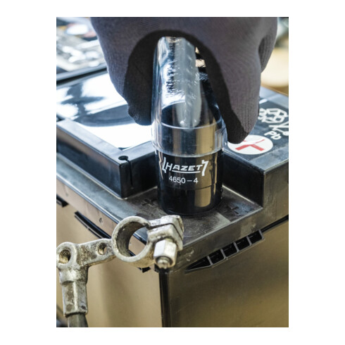 HAZET Pol- und Klemmen-Reinigungsbürste 4650-4