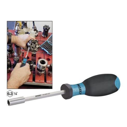 HAZET Portabit 810SPC-6.3 esagono cavo 6,3 (1/4 pollice)