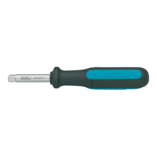 HAZET Portabussole con impugnatura 866U, Attacco quadro, massiccio, 6,3mm (1/4")