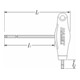 HAZET Porte-embout 811BML, 1/4 pouce (6,3 mm) Hexagonal 210 mm-4