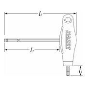 HAZET Porte-embout 811BML, 1/4 pouce (6,3 mm) Hexagonal 210 mm-4