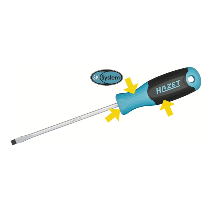 HAZET Porte-embouts 811BMK, 1/4 pouce (6,3 mm) hexagonal 80 mm