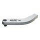 HAZET Portierscharnier-insteekgereedschap ∙ gebogen bithouder 2597 ∙ Insteekvierkant 9 x 12 mm ∙ Binnen-TX-profiel, Zeskant hol 8 mm (5/16 inch) ∙ T45-1