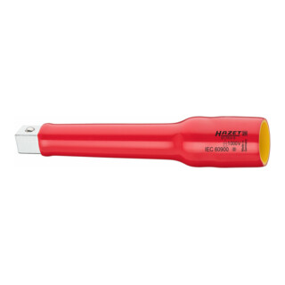 HAZET Prolunga, con isolamento di protezione 917KV-5, Attacco quadro, cavo, 12,5mm (1/2"), Attacco quadro, massiccio, 12,5mm (1/2")