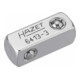 HAZET Quadro passante 6413-3, Attacco quadro, massiccio, 10mm (3/8"), Attacco quadro, massiccio, 10mm (3/8")-3