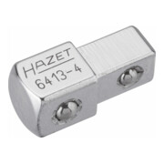 HAZET Quadro passante 6413-4, Attacco quadro, massiccio, 10mm (3/8"), Attacco quadro, massiccio, 12,5mm (1/2")