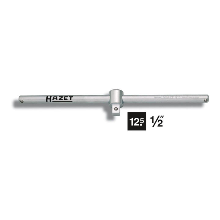 HAZET Quergriff 915 Vierkant massiv 12,5 mm (1/2 Zoll)